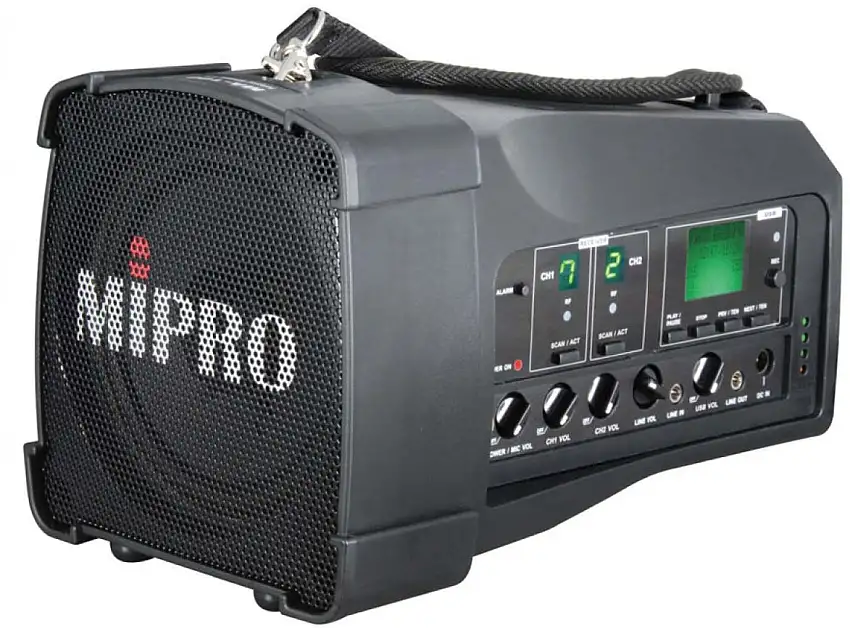 MiPro MA-100D Batteridriven PA-anläggning