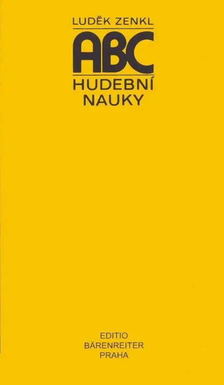 Luděk Zenkl ABC hudební nauky Lärobok