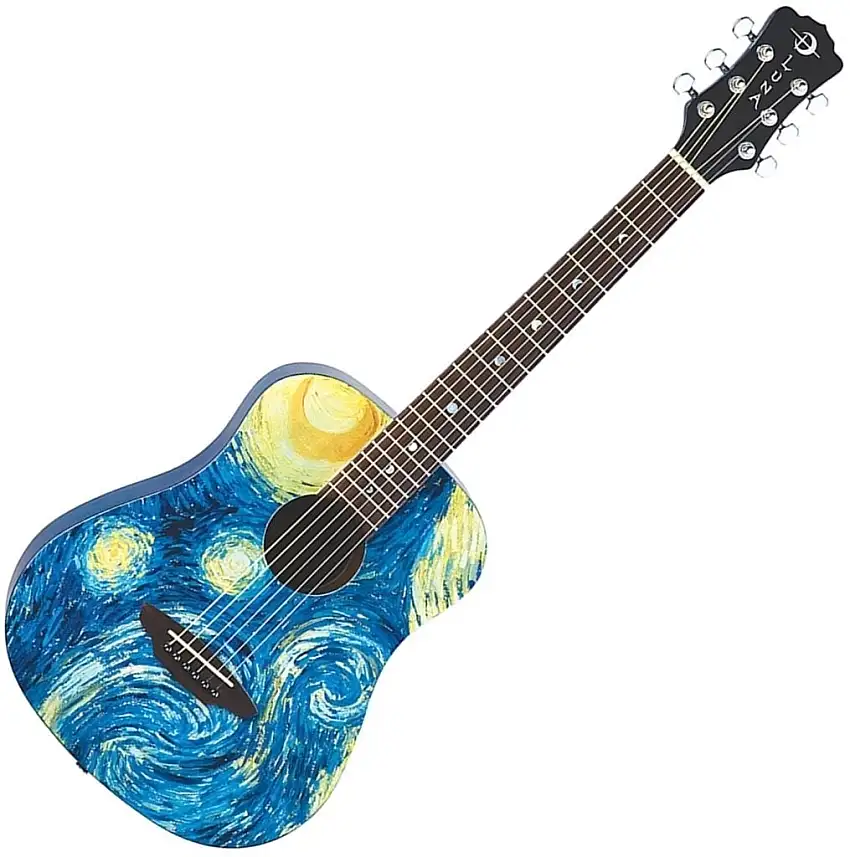 Luna 3/4 Travel Starry Night Folkgitarr