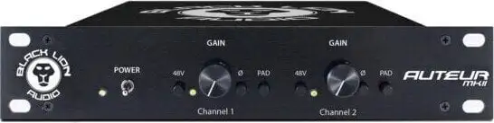 Black Lion Audio Auteur Mk2 Mikrofonförförstärkare
