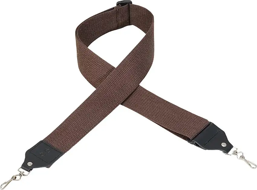 Levy's Banjo Master Brown Gitarrband i textil