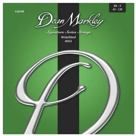 Dean Markley 2604B 5ML 45-128 NickelSteel Basgitarrsträngar