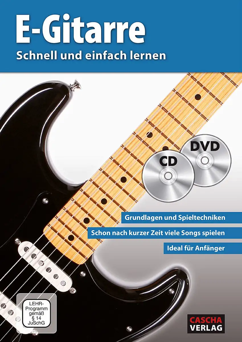 Cascha Electric Guitar - Fast and easy way to learn (with CD and DVD) Noter