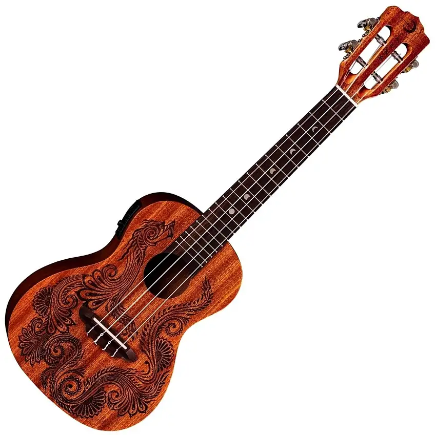 Luna Henna Dragon Mahogany Konsert-ukulele