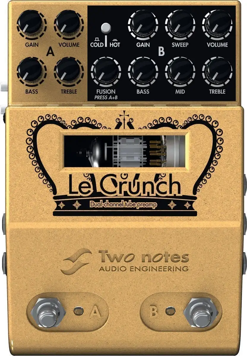 Two Notes Le Crunch Förförstärkare/rackförstärkare