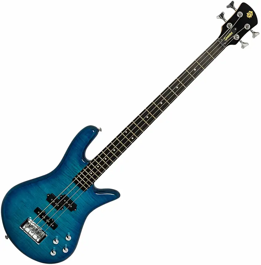 Spector Legend Standard 4 Blue Stain Gloss 4-strängad basgitarr