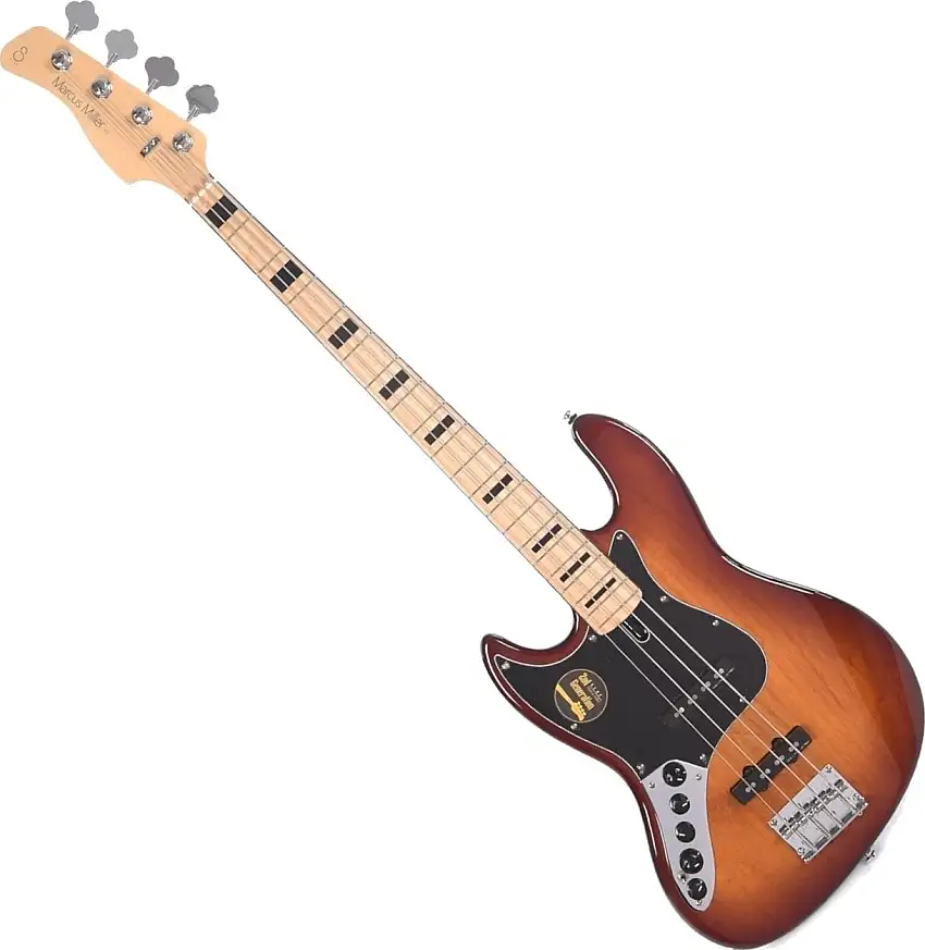 Sire Marcus Miller V7 Vintage Alder-4 2nd Gen LH Tobacco Sunburst 4-strängad basgitarr