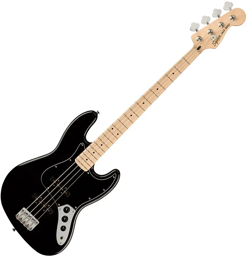 Fender Squier Affinity Series Jazz Bass MN BPG Black 4-strängad basgitarr