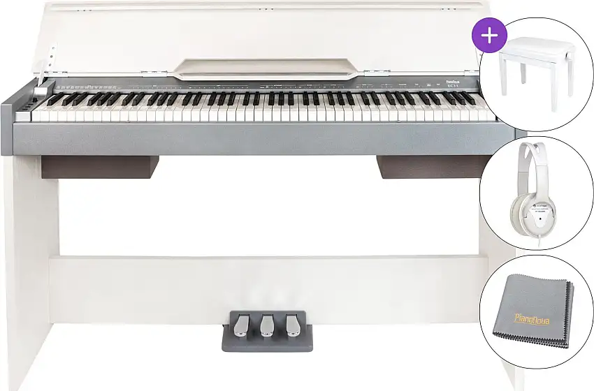 Pianonova El Clasico White SET White Digitalpiano