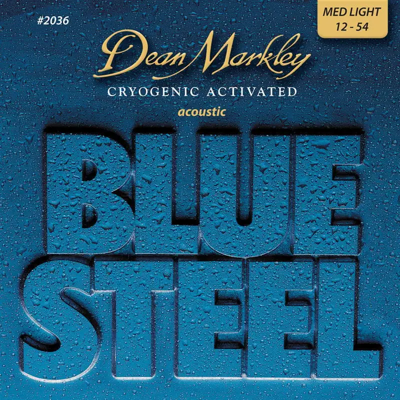 Dean Markley 2036 Blue Steel 12-54 Gitarrsträngar