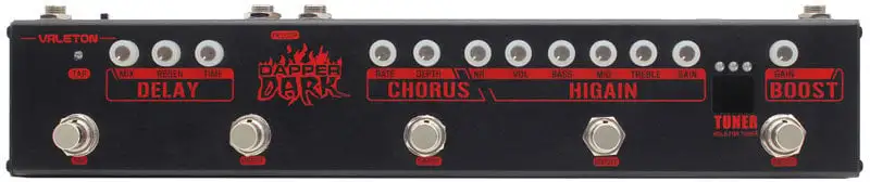 Valeton VES-3 Dapper Dark Gitarr Multi-effekt