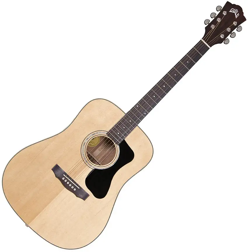 Guild D-150 Natural Gloss Dreadnought-gitarr