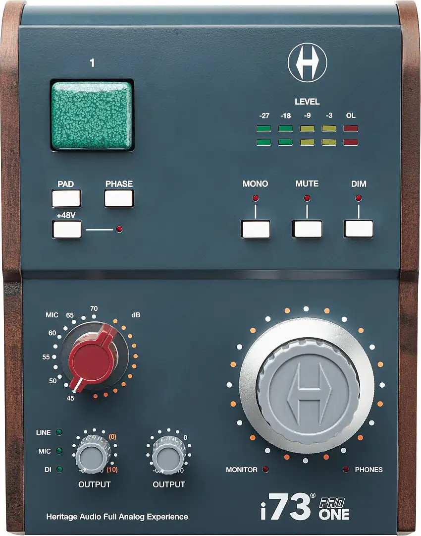 Heritage Audio i73 PRO One USB-ljudgränssnitt