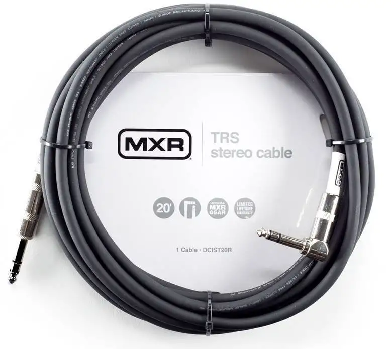 Dunlop MXR DCIST20R 6 m Rak-vinklad Instrumentkabel