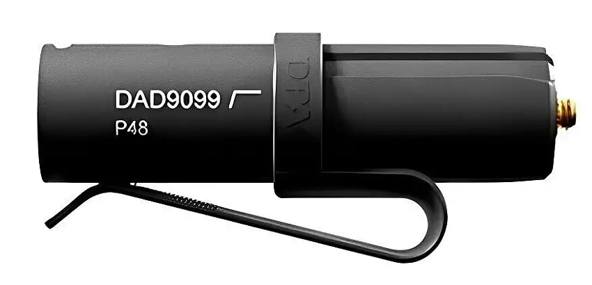 DPA DAD9099 MicroLock to XLR + Belt Clip & Low Cut Kontakt, anslutning