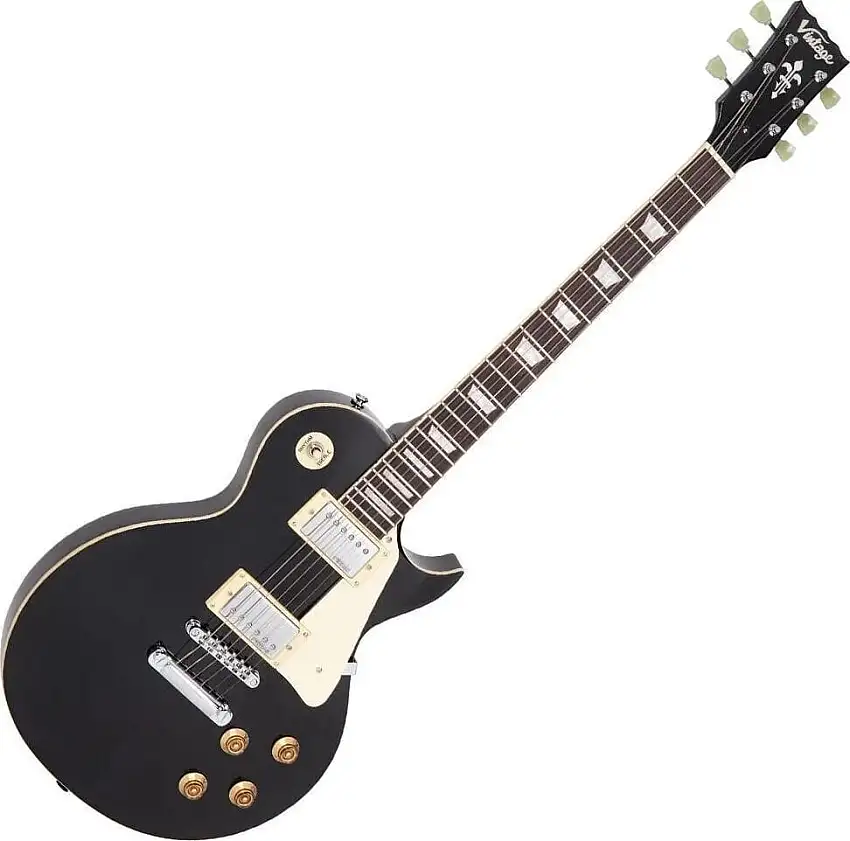 Vintage V100 Boulevard Black Elektriska gitarrer