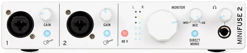 Arturia MiniFuse 2 White USB-ljudgränssnitt