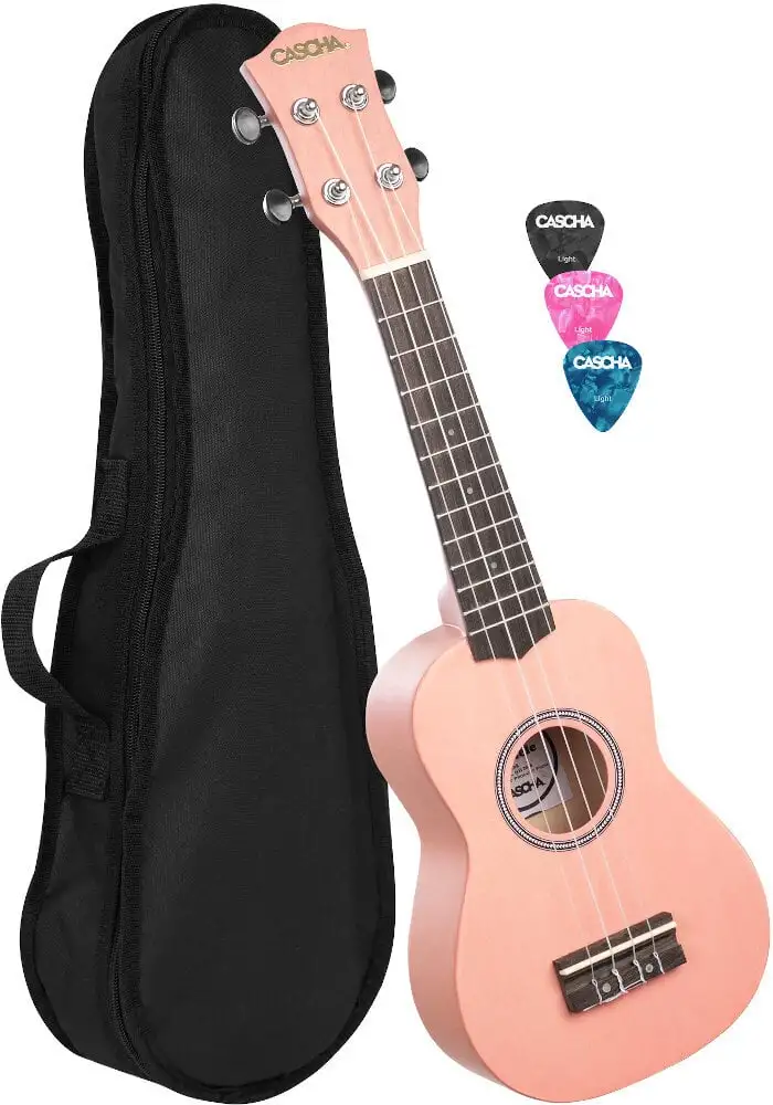 Cascha HH 3968 Pink Soprano Ukulele