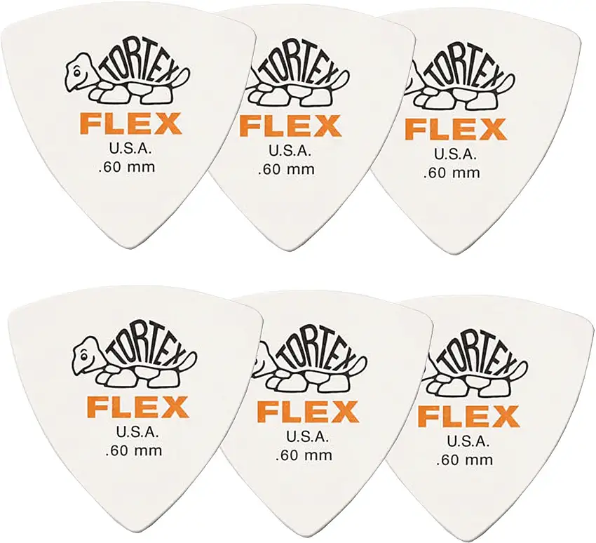 Dunlop 456P 0.60 Tortex Flex Triangle Plocka
