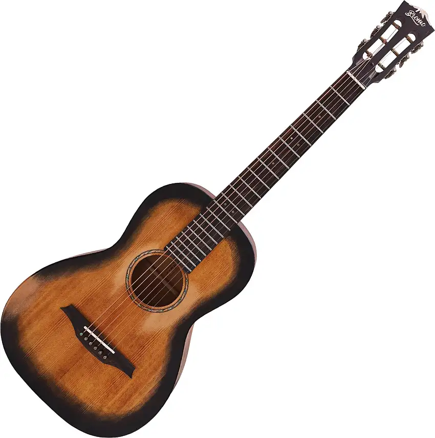 Bromo BAR6H Historic Sunburst Folkgitarr