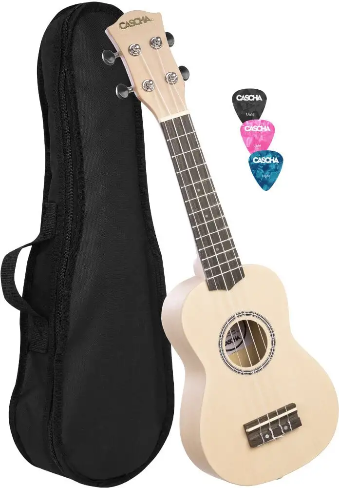 Cascha HH 3967 Cream Soprano Ukulele