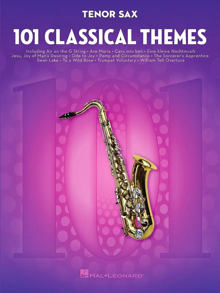 Hal Leonard 101 Classical Themes for Tenor Sax Noter