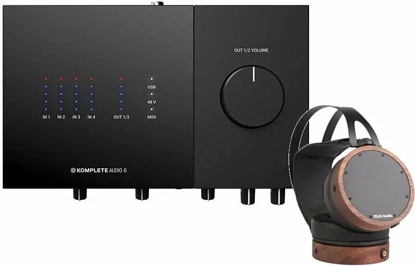 Native Instruments Komplete Audio 6 MK2 SET 2 USB-ljudgränssnitt