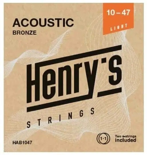 Henry's Bronze 10-47 Gitarrsträngar