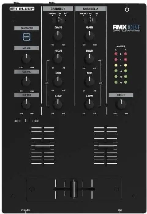 Reloop RMX-10 BT DJ Mixer