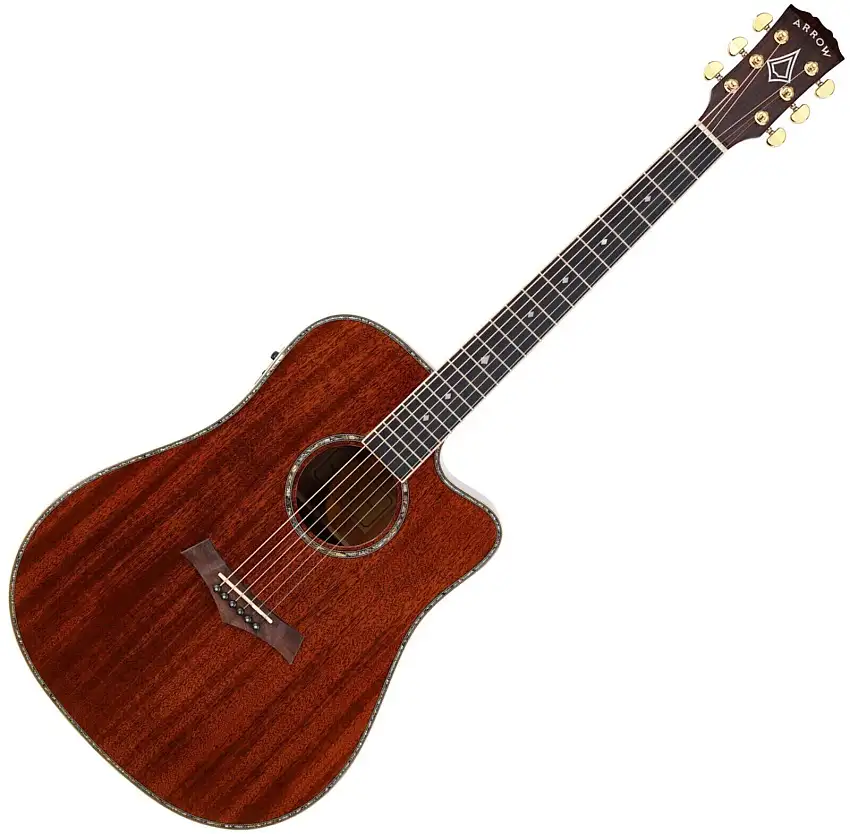 Arrow Platinum Elite D CE Mahogany elektroakustisk gitarr