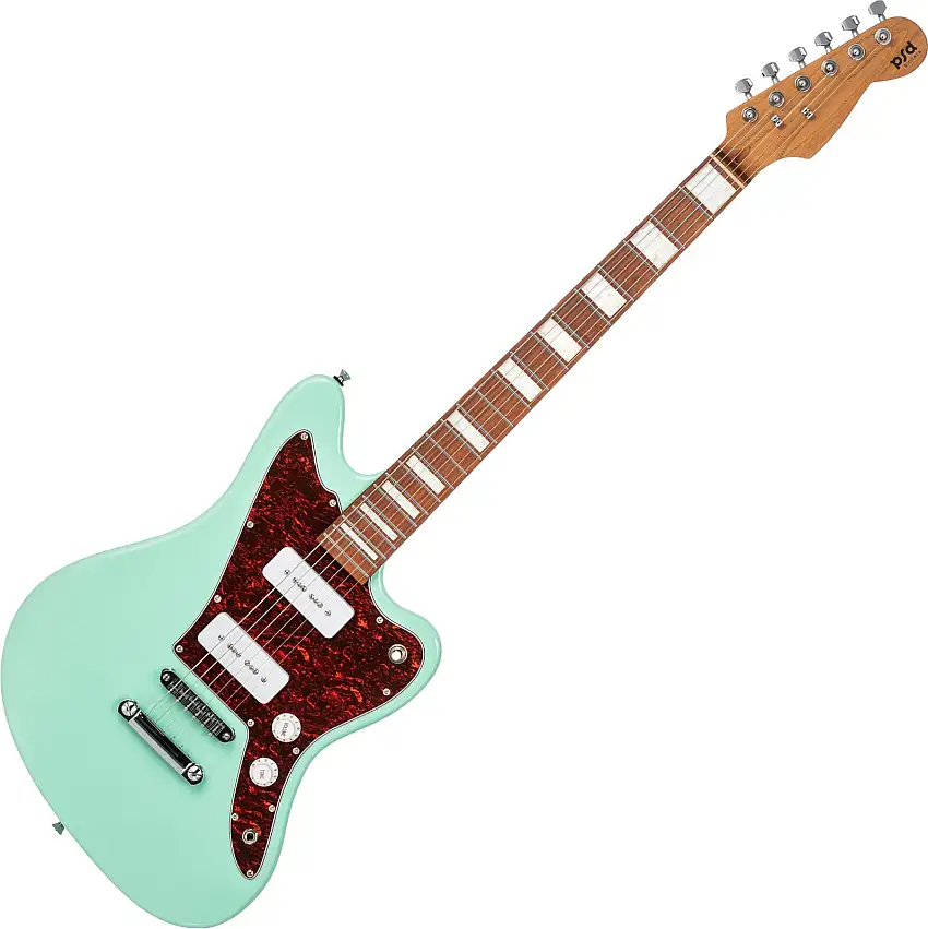 PSD Guitars JM-100 SeaFoam Green Elektriska gitarrer