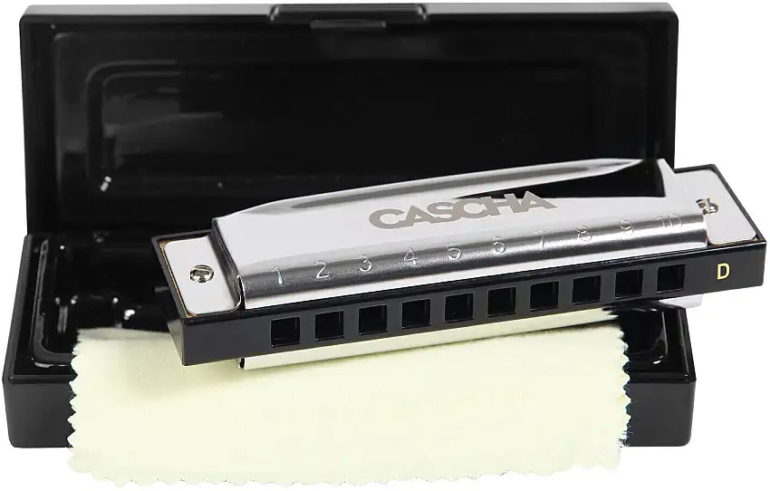 Cascha HH 2156 Blues D Diatoniskt munspel
