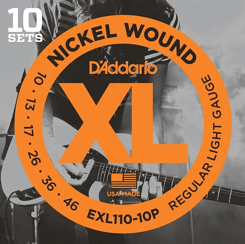 D'Addario EXL110-10P E-gitarrsträngar