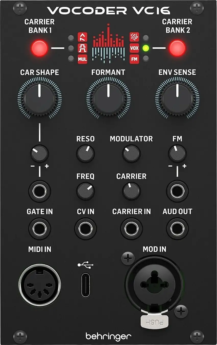 Behringer Vocoder VC16 Modulärt system