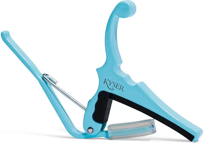 Kyser KGEFDBA Fender Quick-Change Daphne Blue Akustisk gitarr Capo