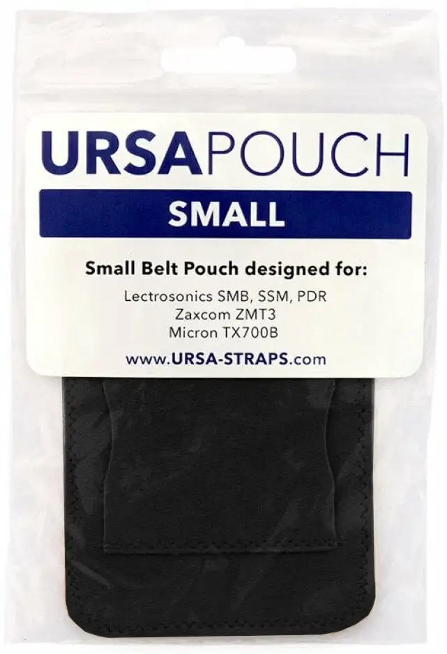 Ursa U-POUCH-SML-BLK Väska / fodral för ljudutrustning