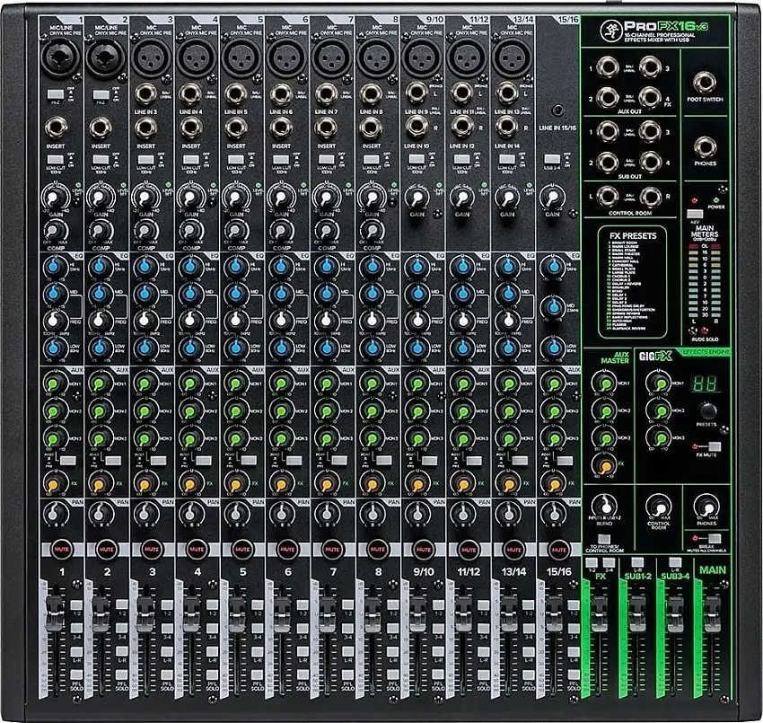 Mackie PROFX16 V3 Mixningsbord