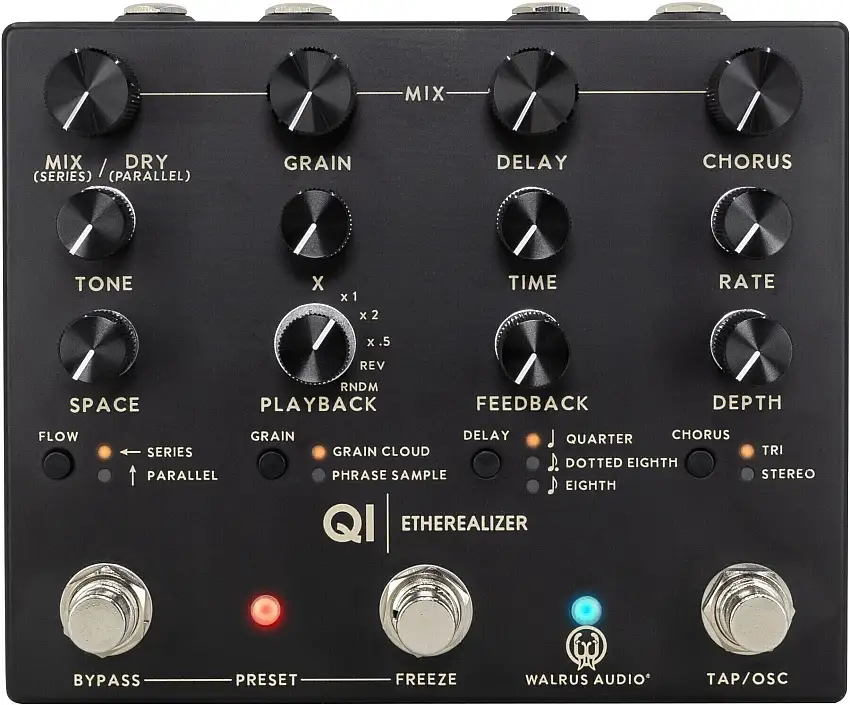 Walrus Audio Qi Etherealizer Gitarr Multi-effekt