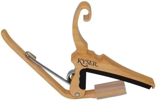 Kyser KG6MA Quick-Change Lönn Akustisk gitarr Capo