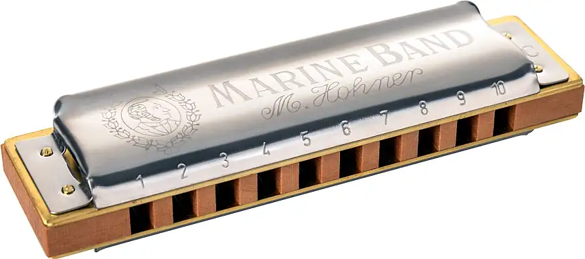 Hohner Marine Band 1896 Classic G-Richter Diatoniskt munspel