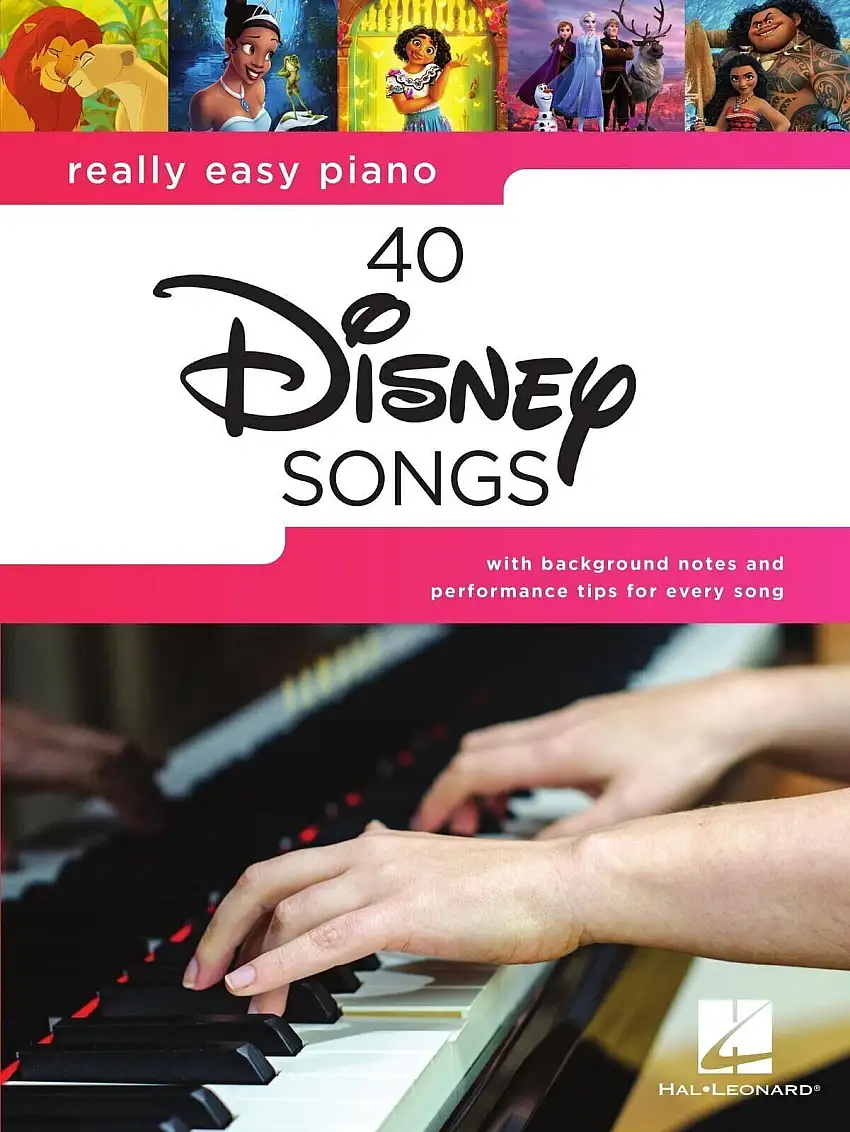 Hal Leonard Really Easy Piano: 40 Disney Songs Noter