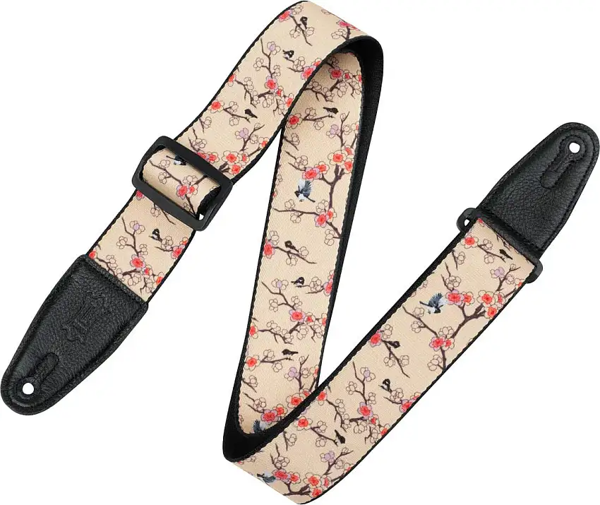 Levy's Nature Cherry Tree Gitarrband i textil