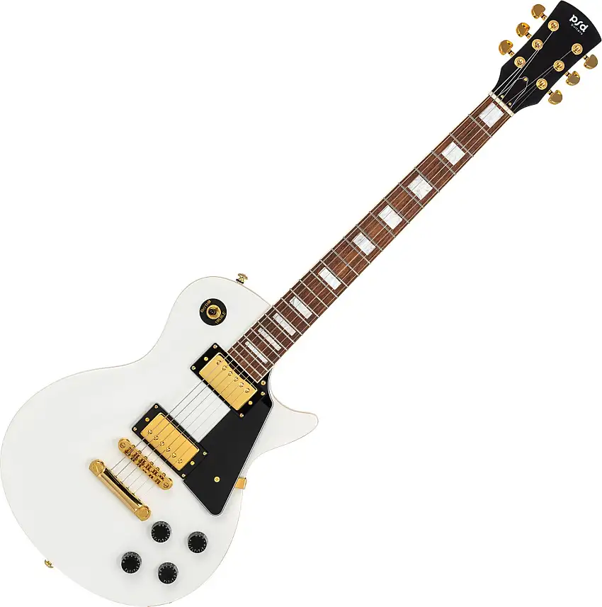 PSD Guitars LSP-100 White Elektriska gitarrer