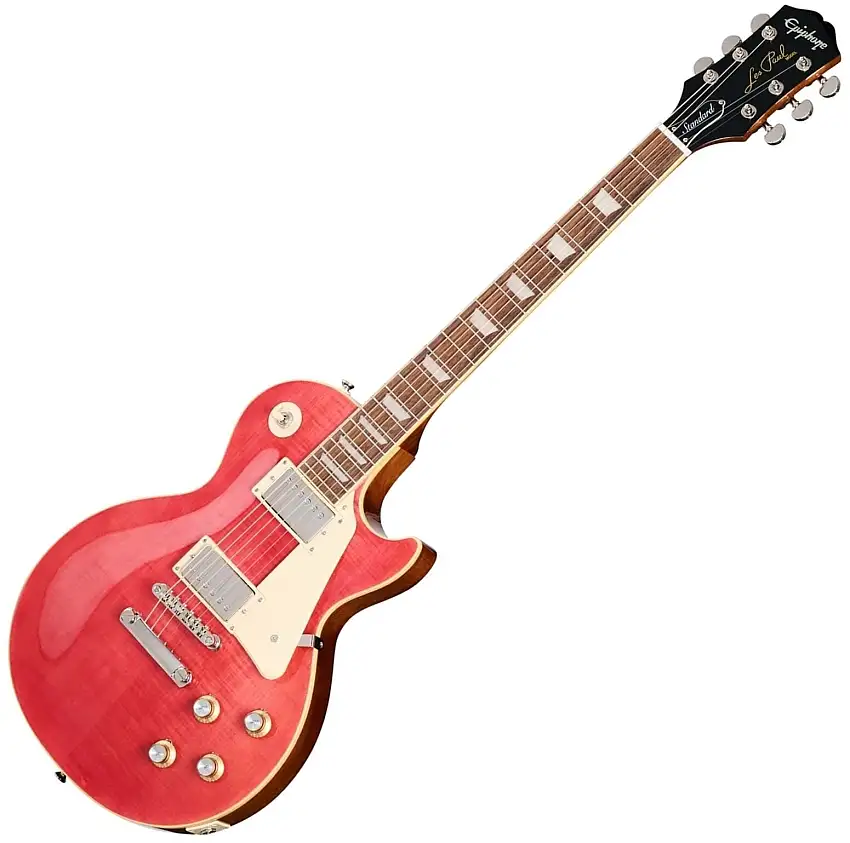 Epiphone Les Paul Standard 60s Figured Fuchsia Elektriska gitarrer
