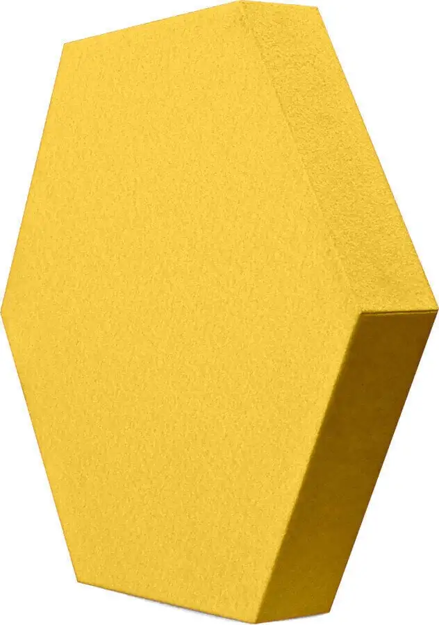 Mega Acoustic HEXAPET GP11 Yellow Absorberande skumplastpaneler
