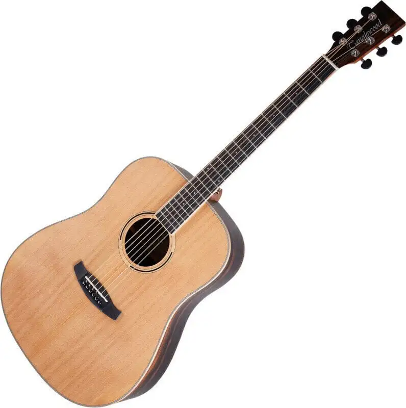 Tanglewood DBT D EB Natural Satin Open Pore Dreadnought-gitarr