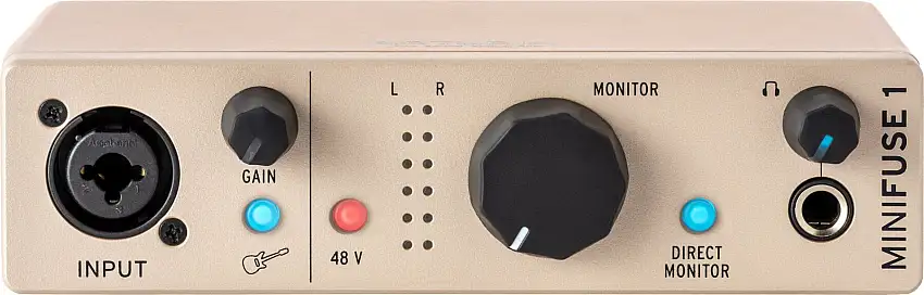 Arturia MiniFuse 1 Champagne USB-ljudgränssnitt