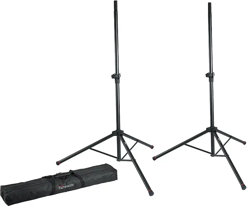 Gator Frameworks GFW-SPK-2000SET Teleskopiska högtalarstativ