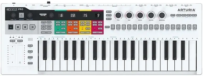 Arturia KeyStep Pro Master-tangentbord White