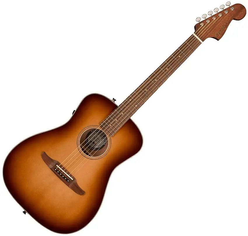 Fender Malibu Classic Aged Cognac Burst Elektroakustisk gitarr
